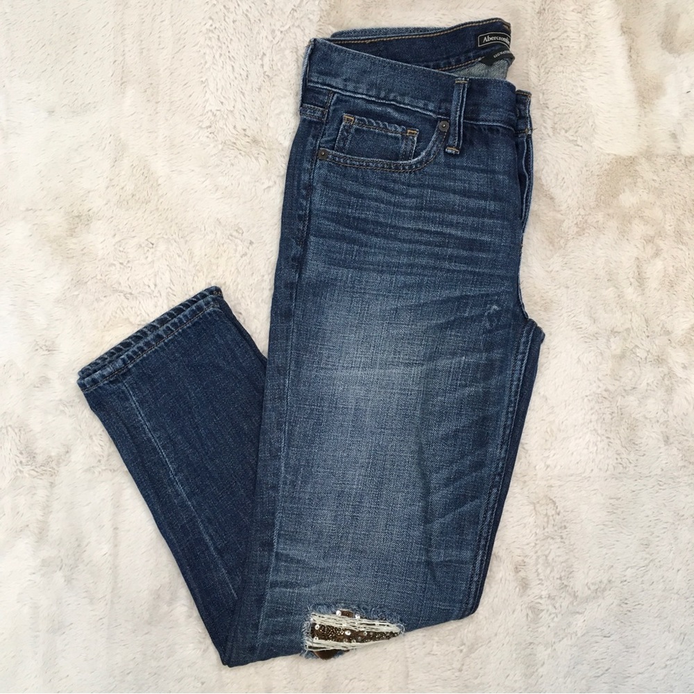 Abercrombie & Fitch Boyfriend Staight Jeans Size 26